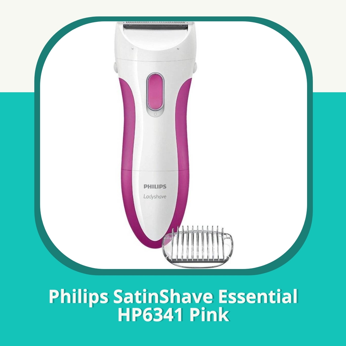Anmeldelse af Philips SatinShave Essential HP6341 Pink