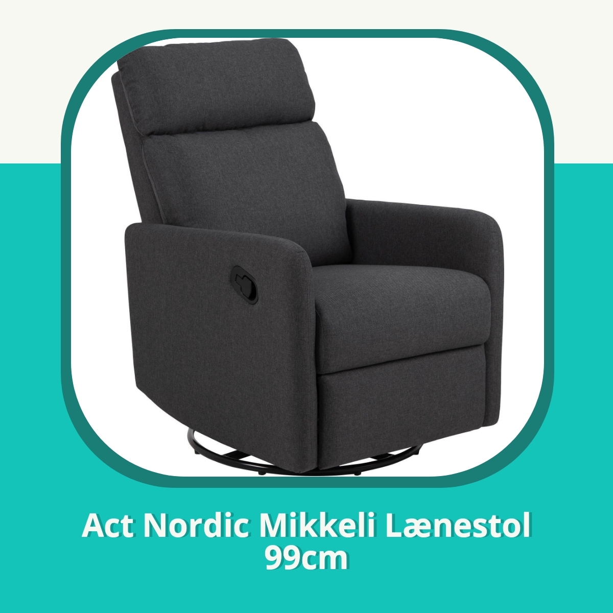 Anmeldelse af Act Nordic Mikkeli Lænestol 99cm