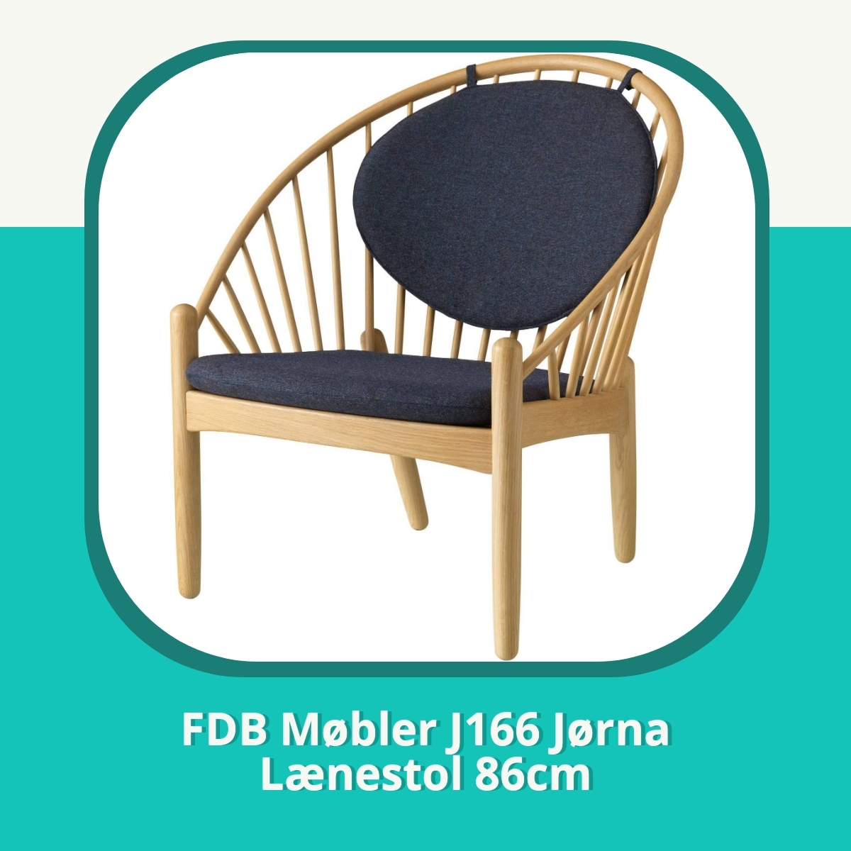 Anmeldelse af FDB Møbler J166 Jørna Lænestol 86cm