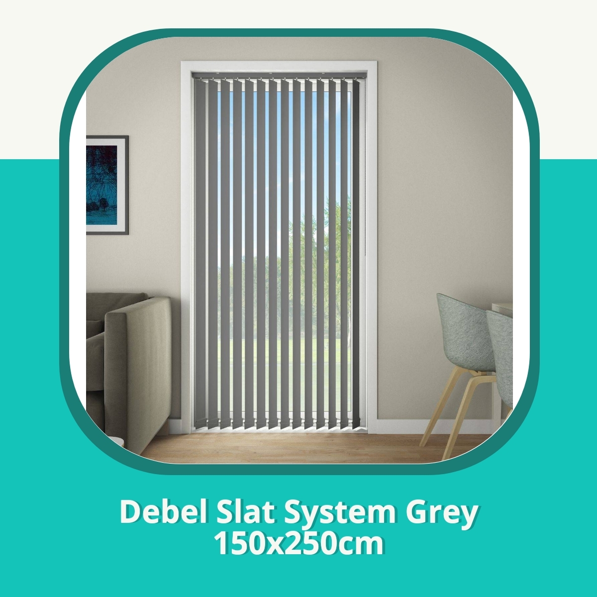 Anmeldelse af Debel Slat System Grey 150x250cm