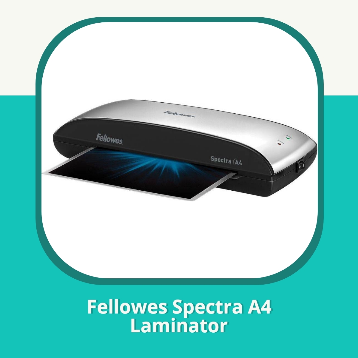 Recension Fellowes Spectra A4 Laminator