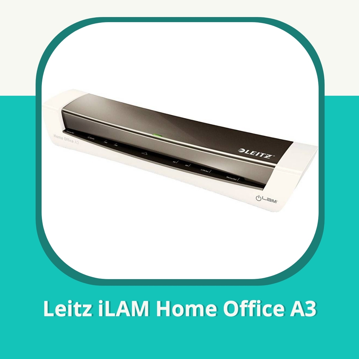 Anmeldelse af Leitz iLAM Home Office A3