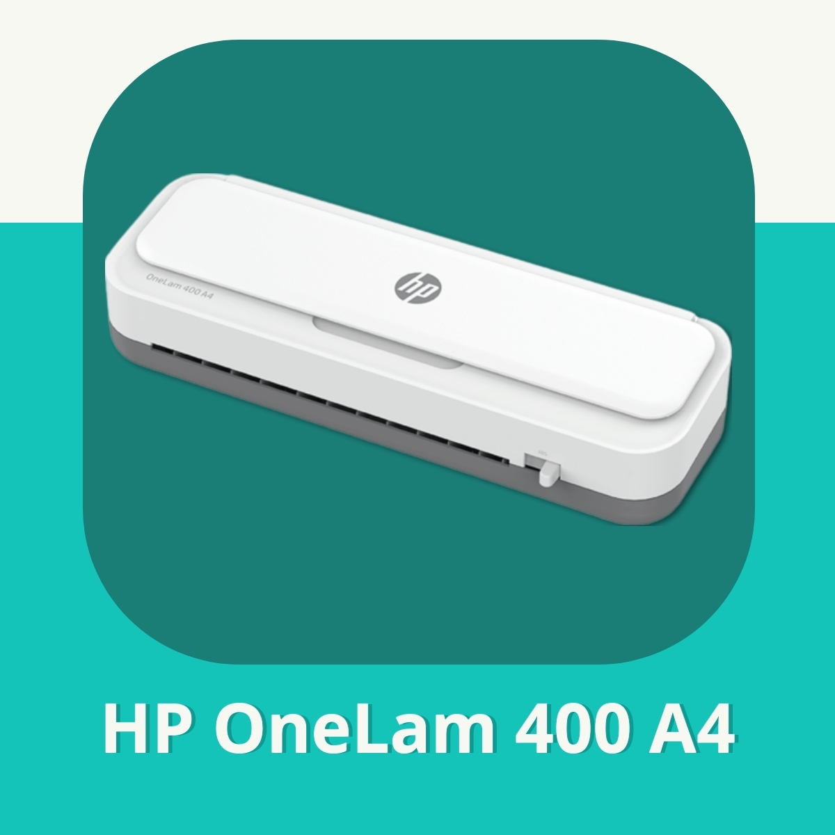 Anmeldelse af HP OneLam 400 A4