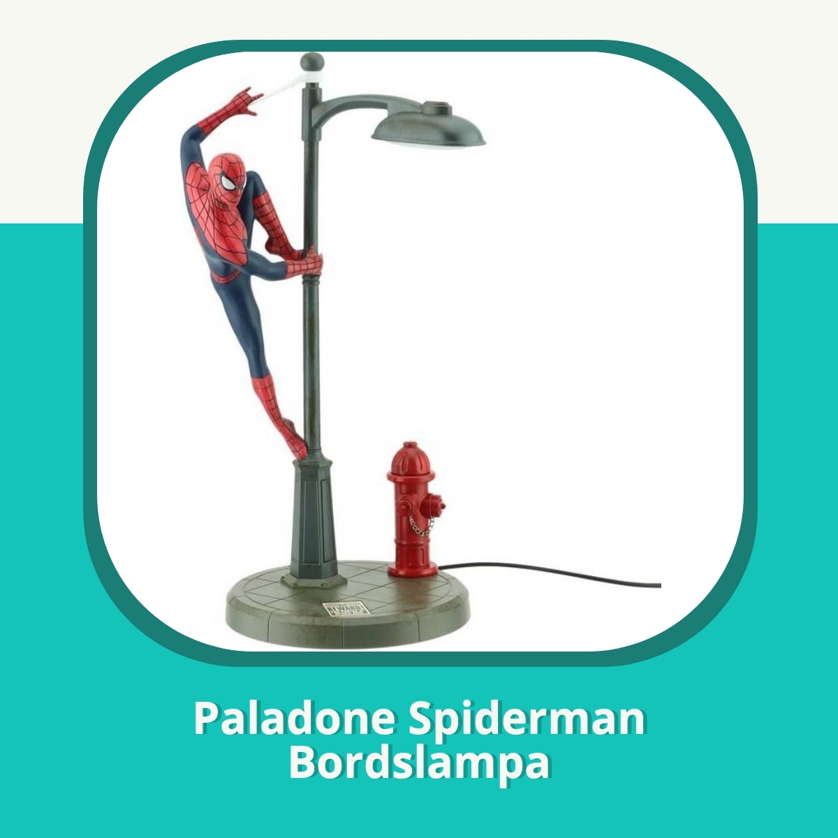 Recension af Paladone Spiderman Bordslampa