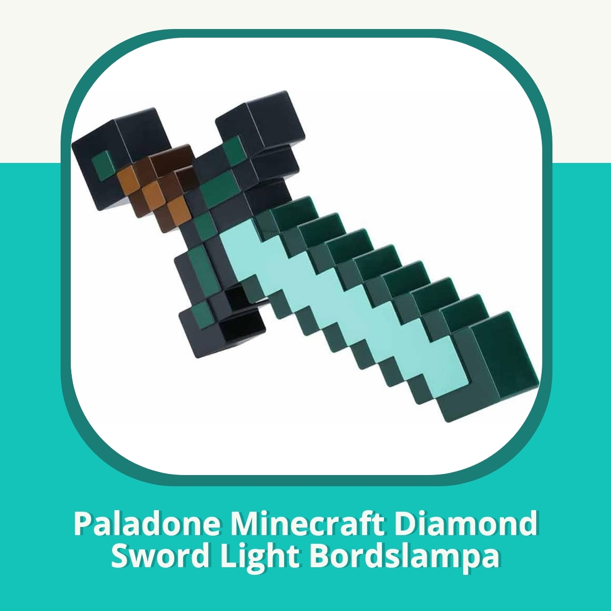 Recension af Paladone Minecraft Diamond Sword Light Bordslampa