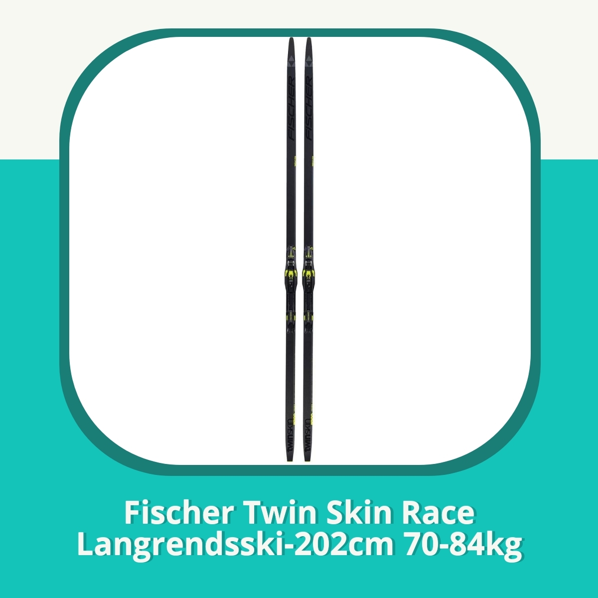Anmeldelse af Fischer Twin Skin Race Langrendsski-202cm 70-84kg