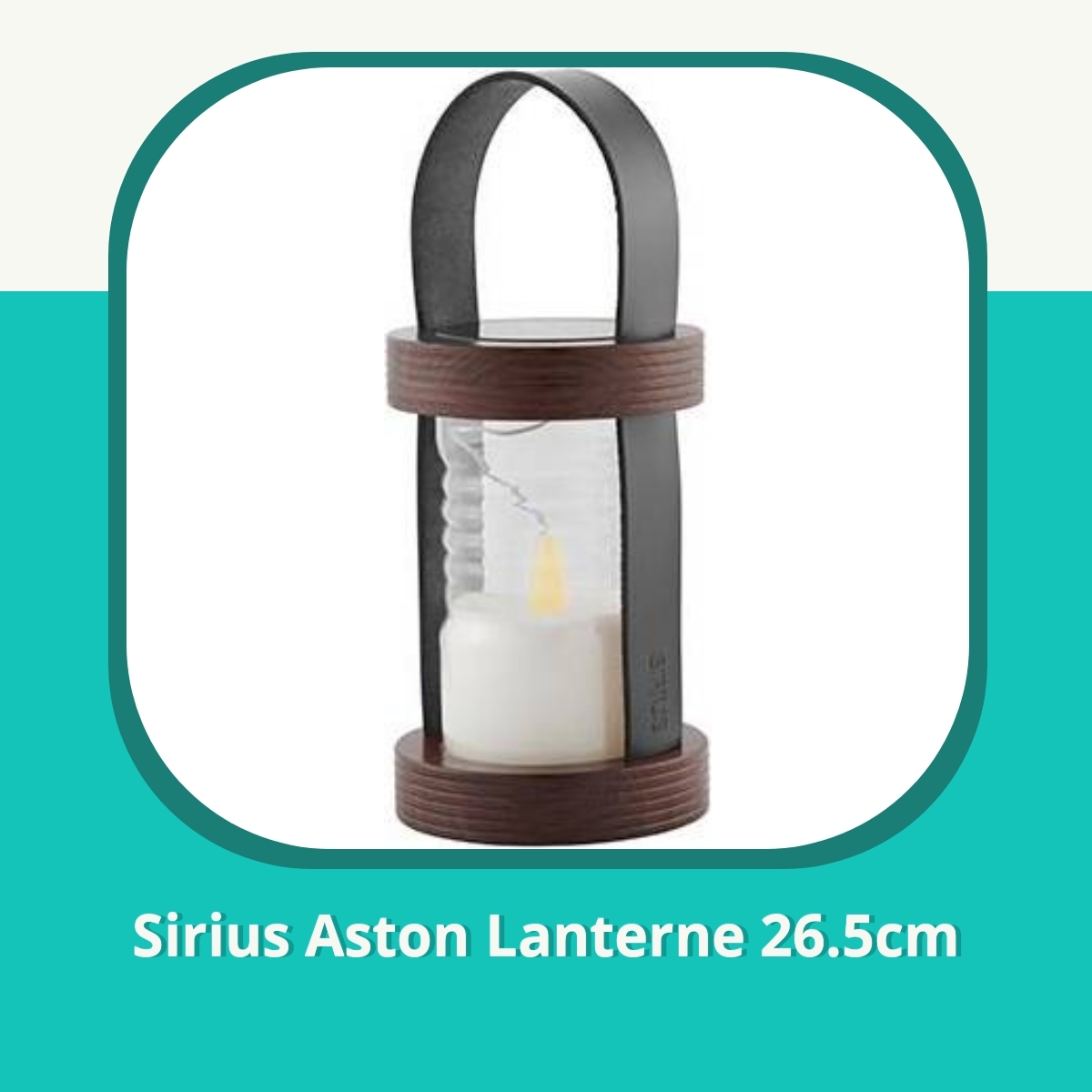 Anmeldelse af Sirius Aston Lanterne 26.5cm