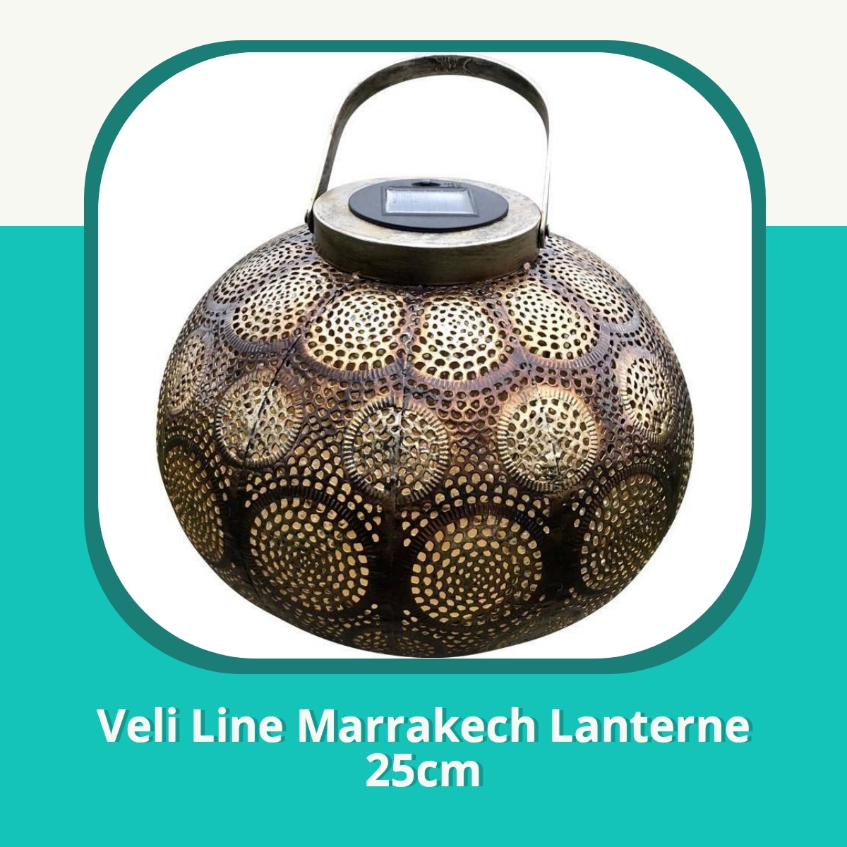 Anmeldelse af Veli Line Marrakech Lanterne 25cm