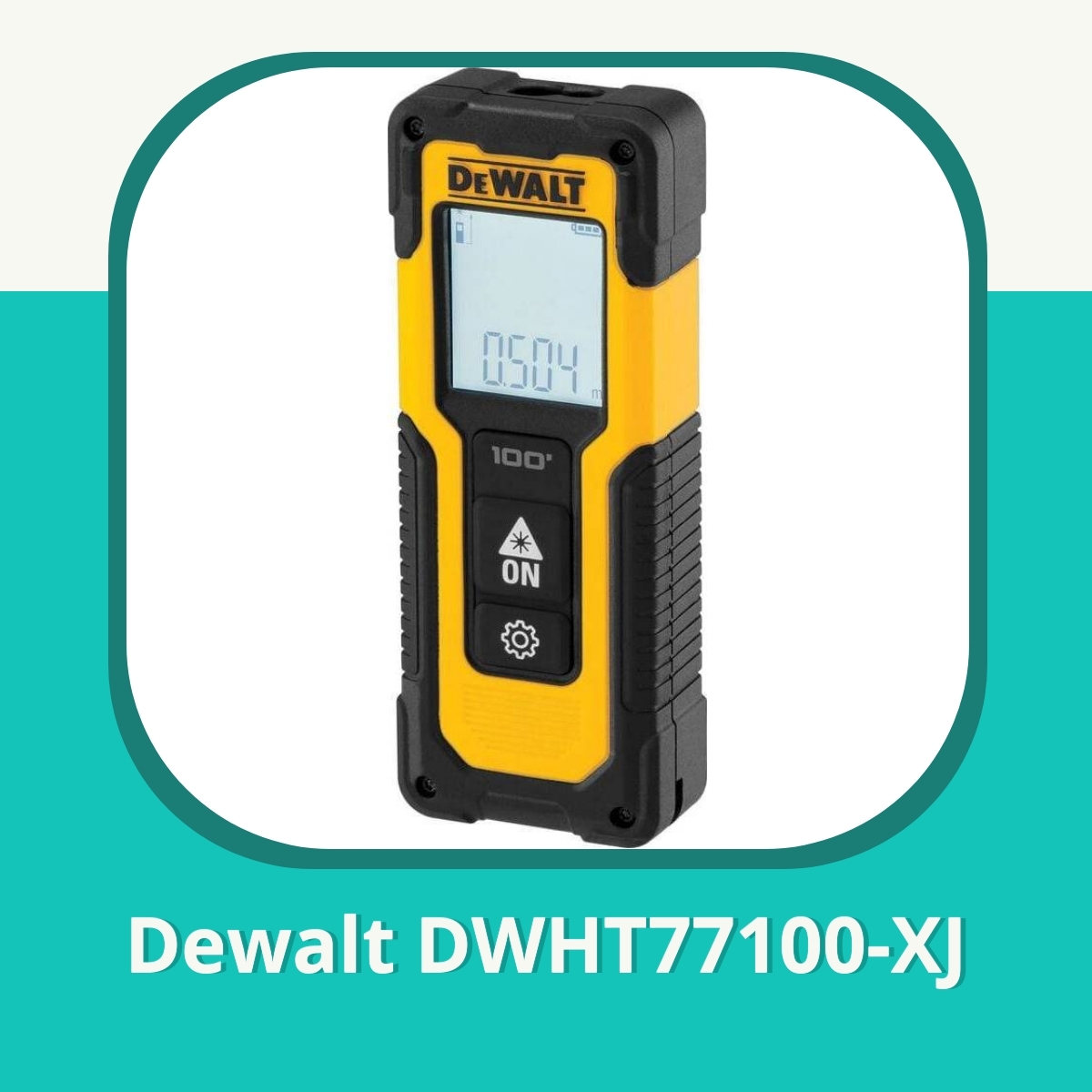 Anmeldelse af Dewalt DWHT77100-XJ