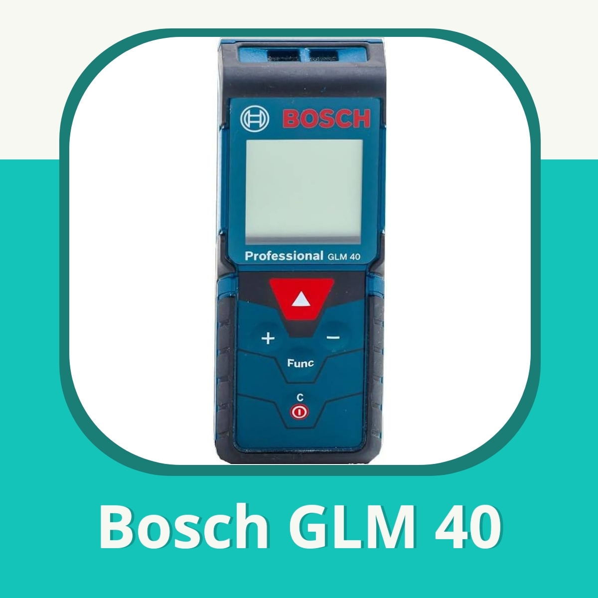 Anmeldelse af Bosch GLM 40