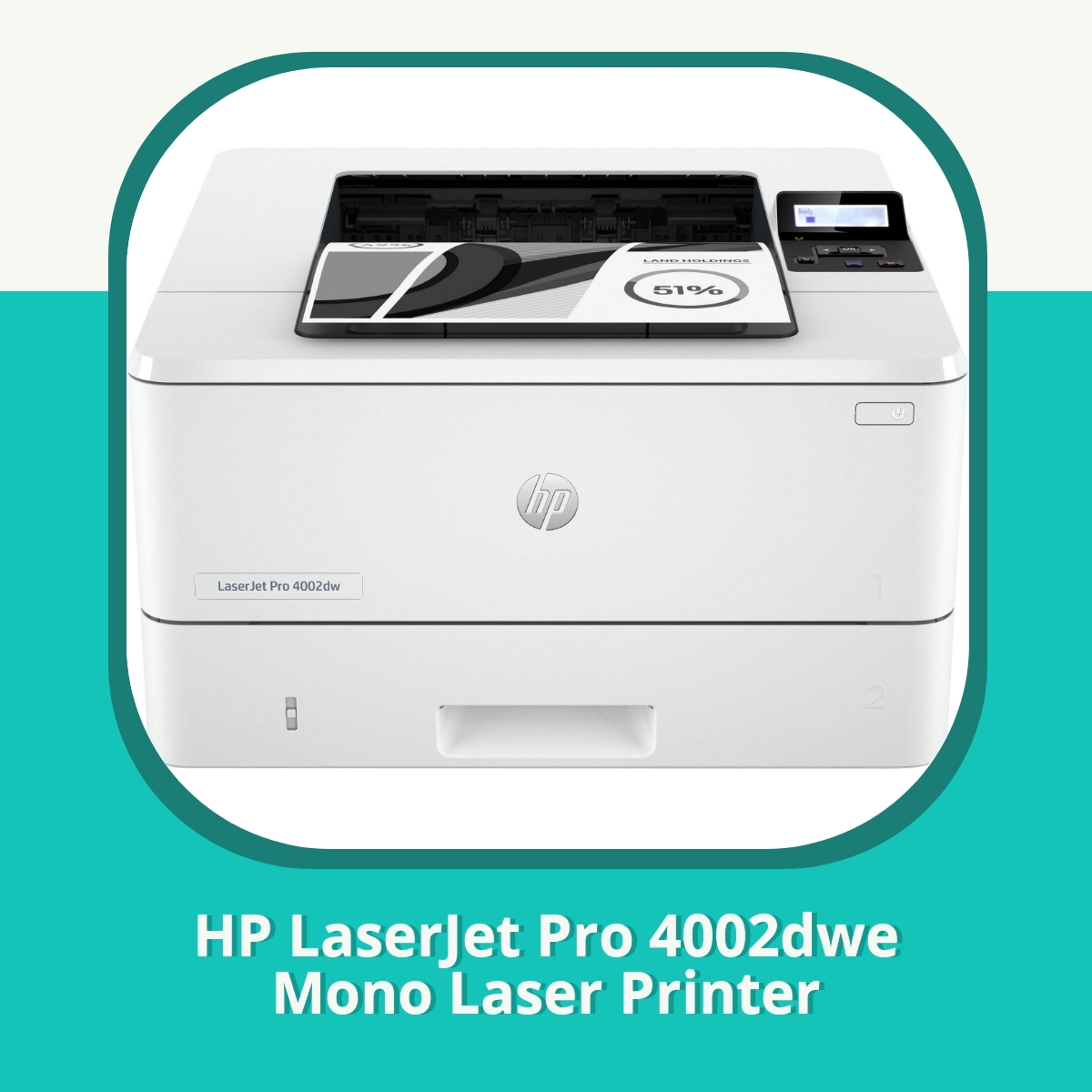 Anmeldelse af HP LaserJet Pro 4002dwe Mono Laser Printer