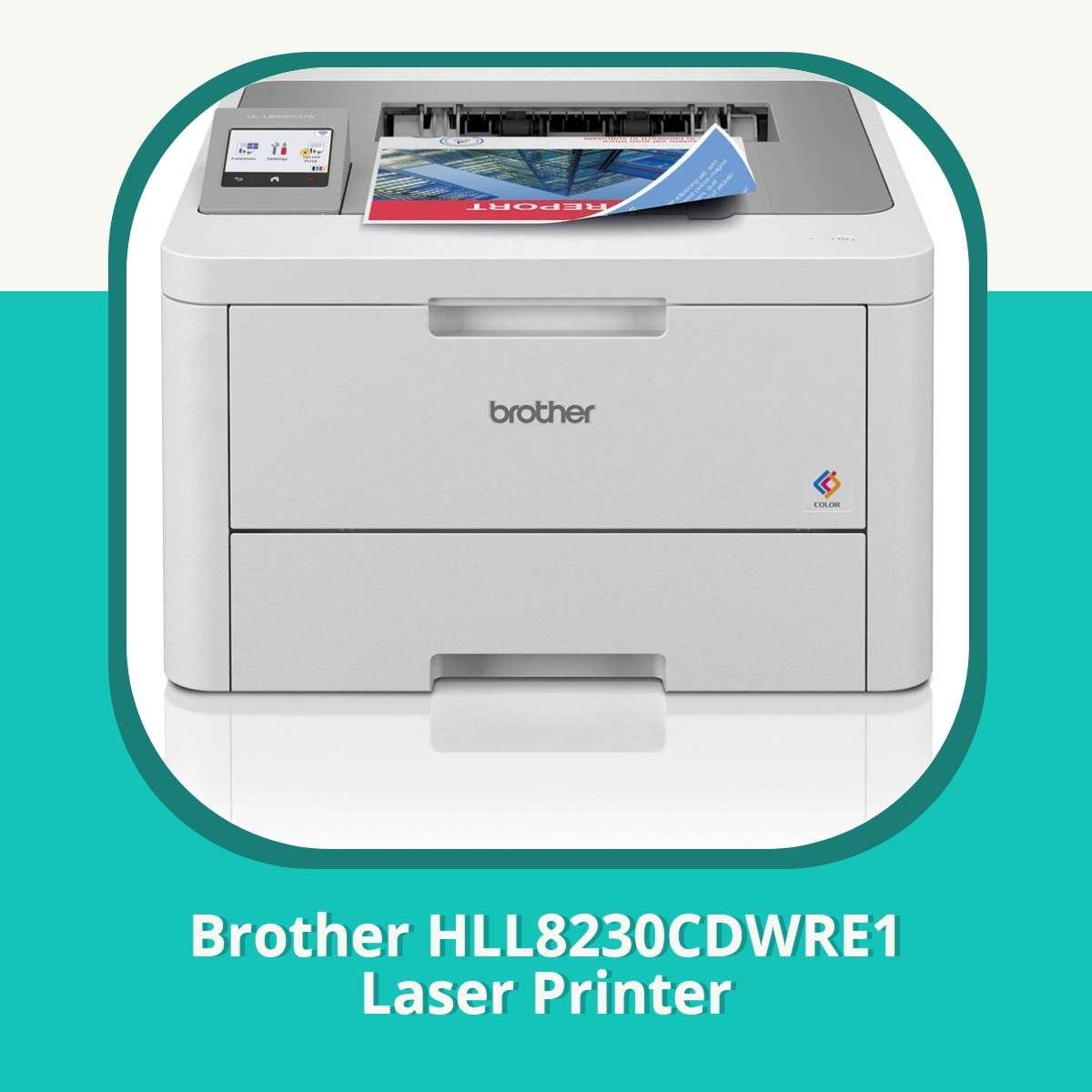 Anmeldelse af Brother HLL8230CDWRE1 Laser Printer