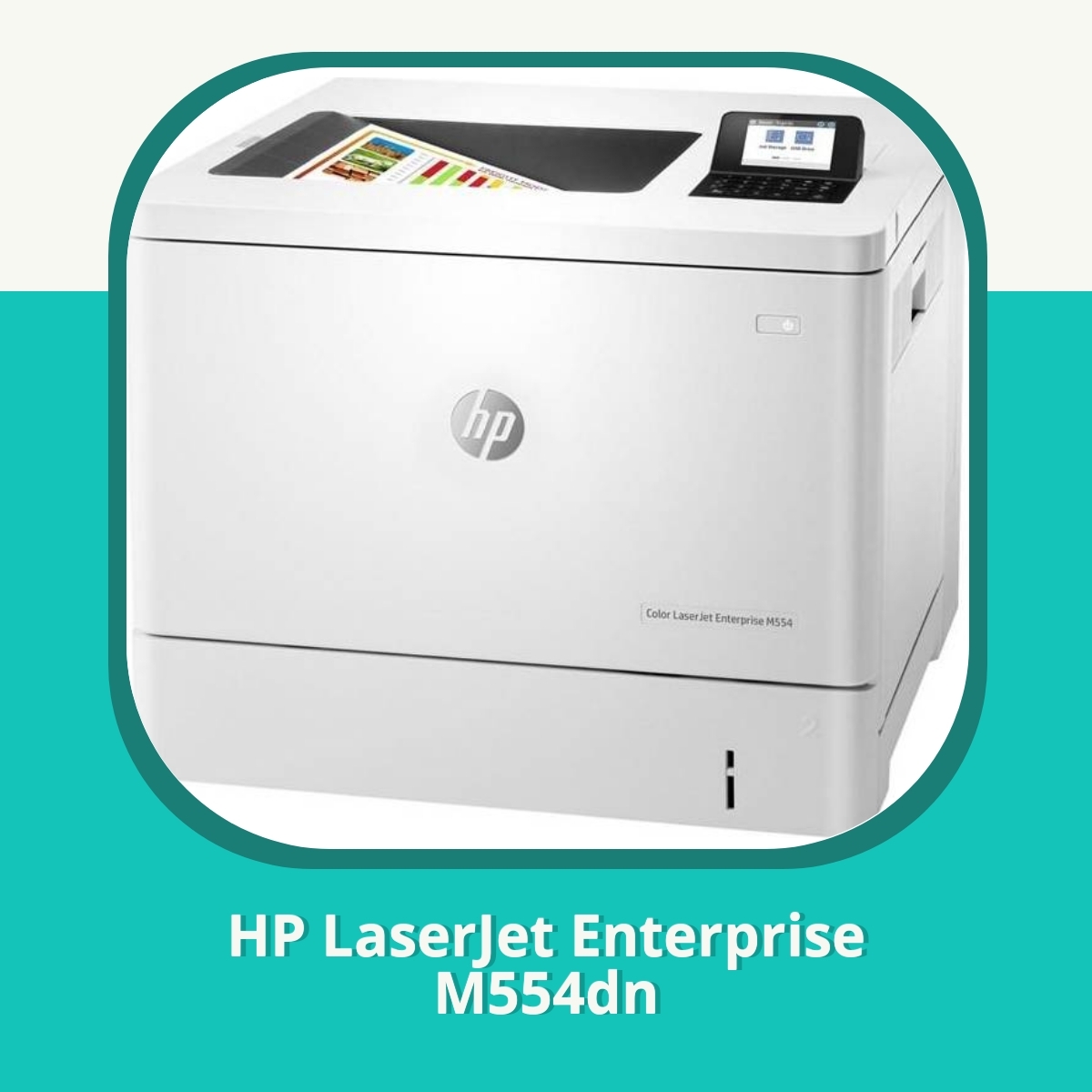 Recension af HP LaserJet Enterprise M554dn