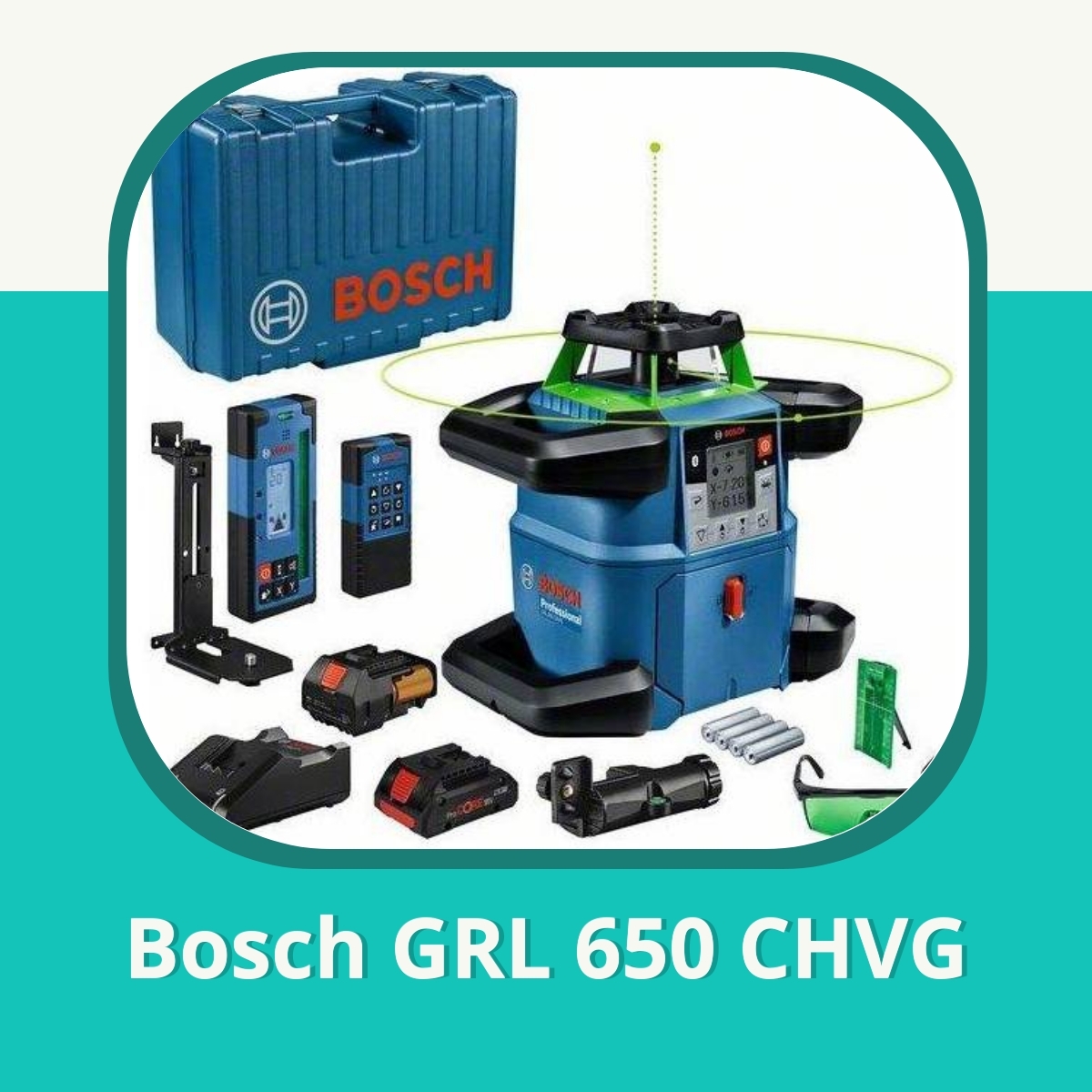Anmeldelse af Bosch GRL 650 CHVG