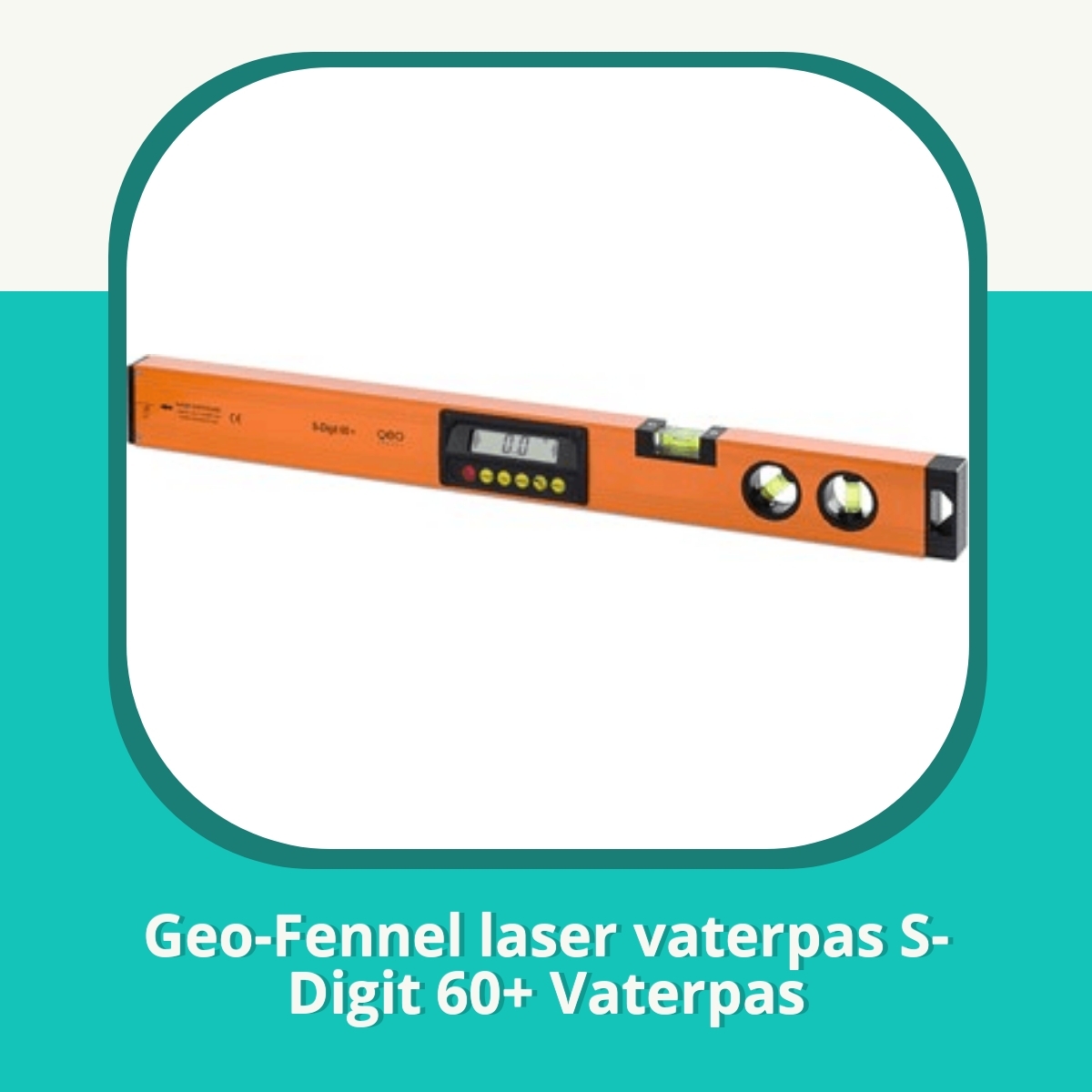 Anmeldelse af Geo-Fennel laser vaterpas S-Digit 60+ Vaterpas