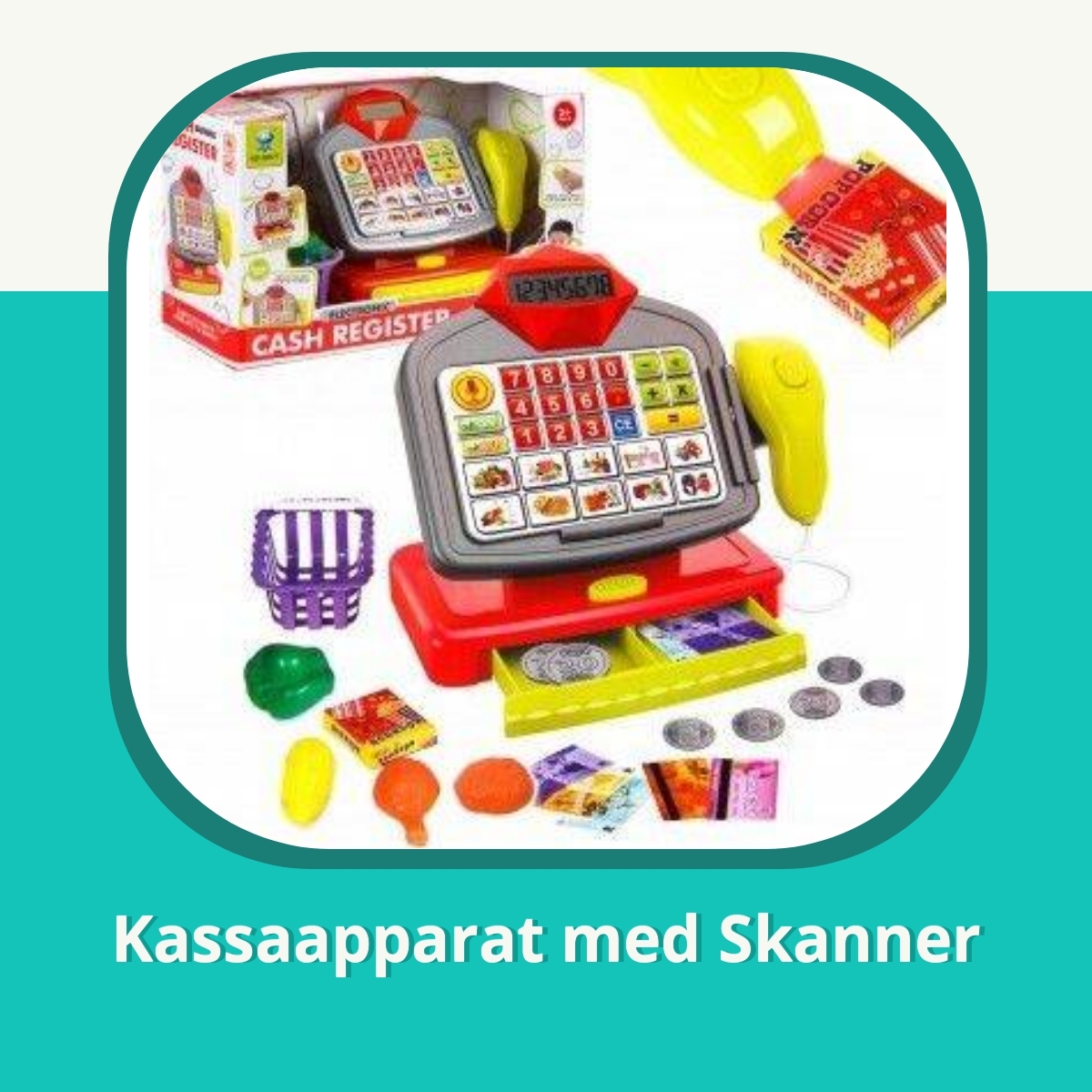 Recension Kassaapparat med Skanner