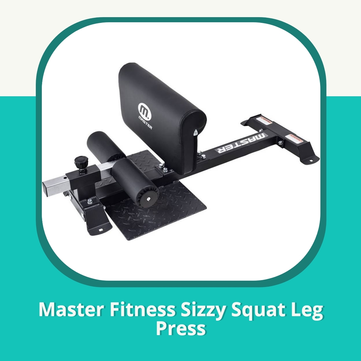 Anmeldelse af Master Fitness Sizzy Squat Leg Press