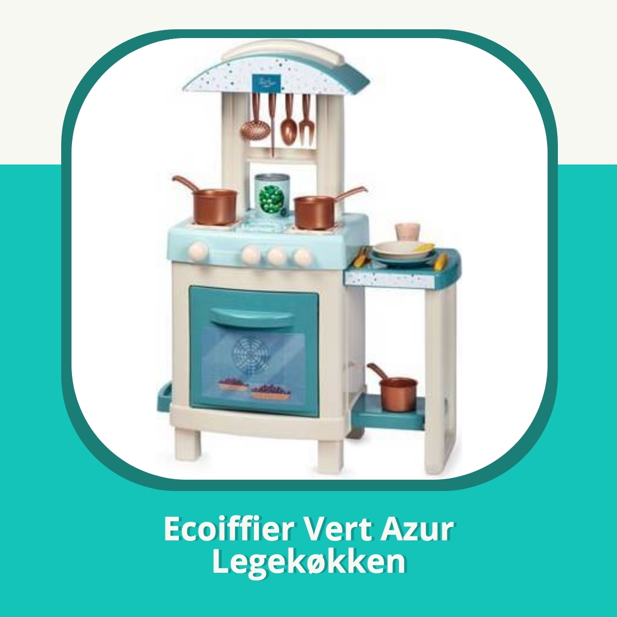 Anmeldelse af Ecoiffier Vert Azur Legekøkken
