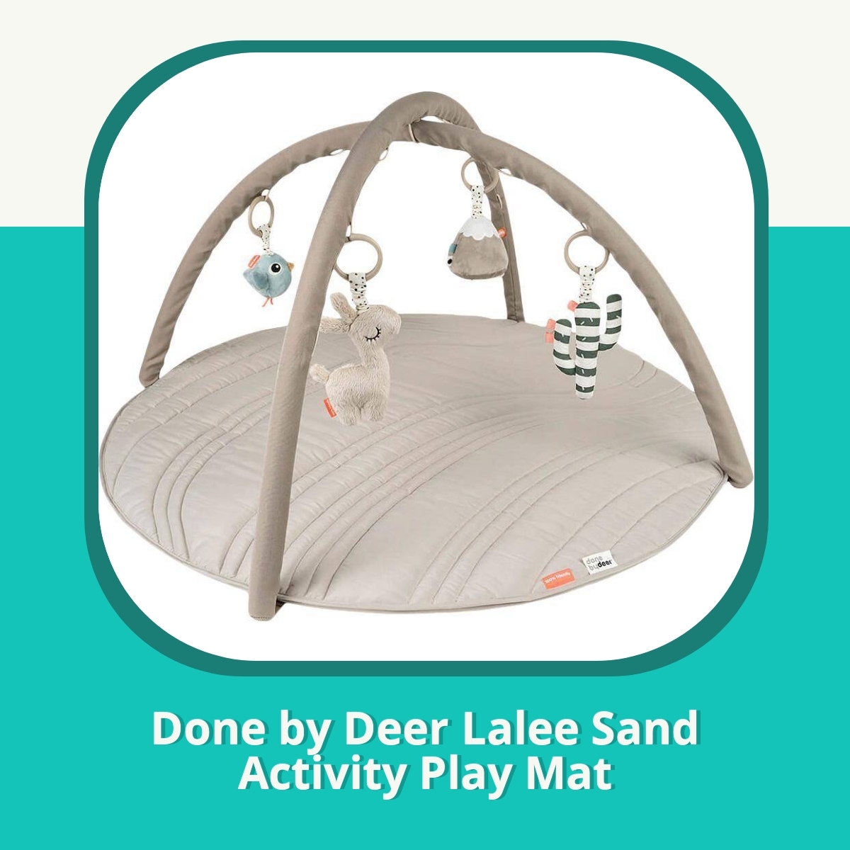 Anmeldelse af Done by Deer Lalee Sand Activity Play Mat