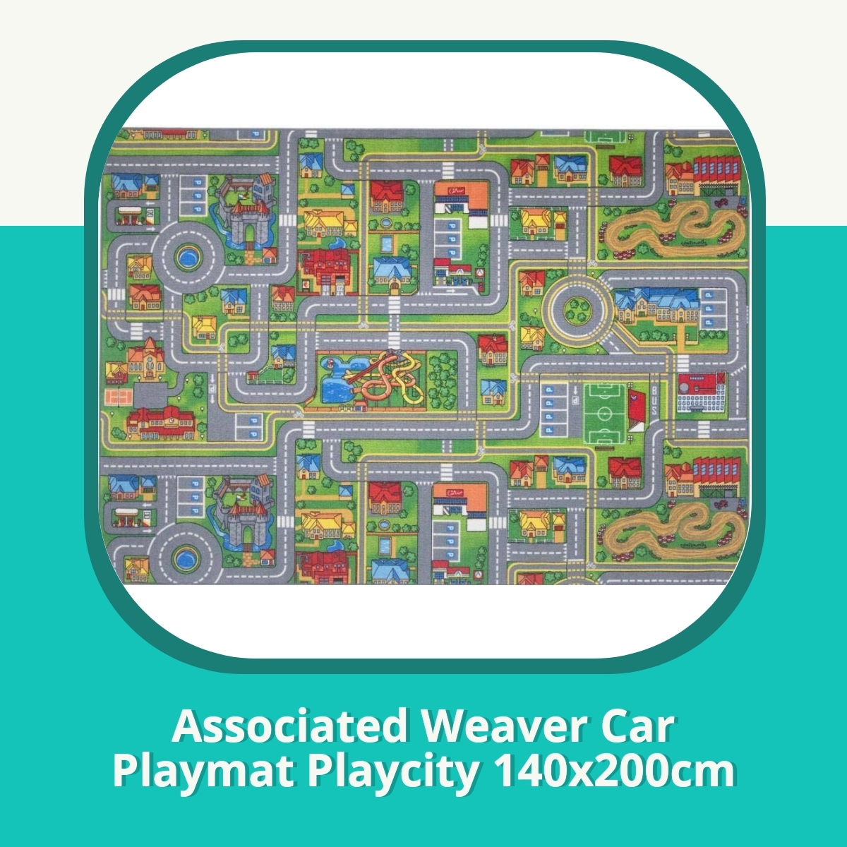 Anmeldelse af Associated Weaver Car Playmat Playcity 140x200cm