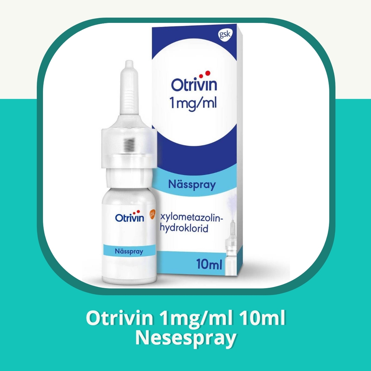 Anmeldelse af Otrivin 1mg/ml 10ml Nesespray