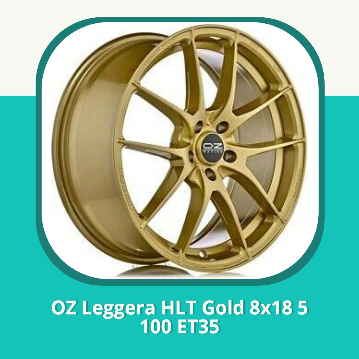 Anmeldelse af OZ Leggera HLT Gold 8x18 5 100 ET35