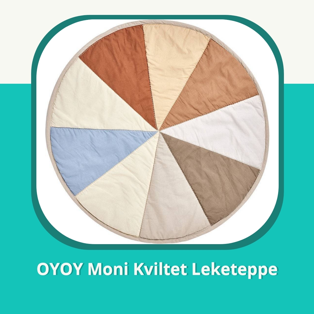 Anmeldelse OYOY Moni Kviltet Leketeppe