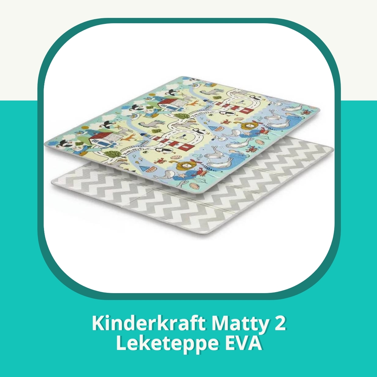 Anmeldelse af Kinderkraft Matty 2 Leketeppe EVA