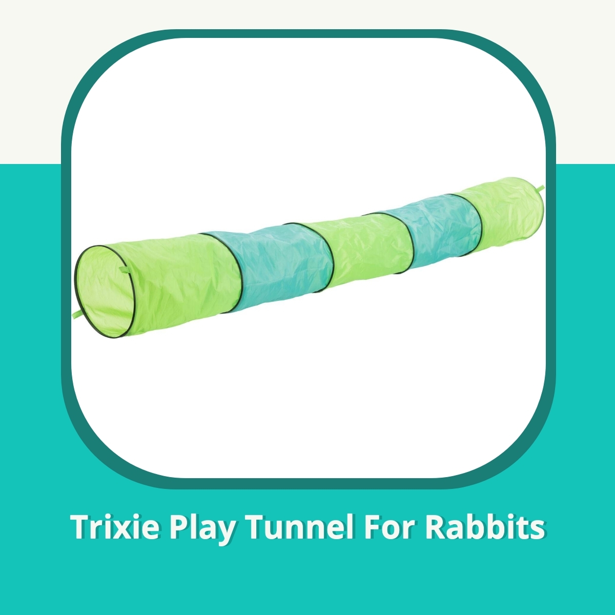 Anmeldelse af Trixie Play Tunnel For Rabbits