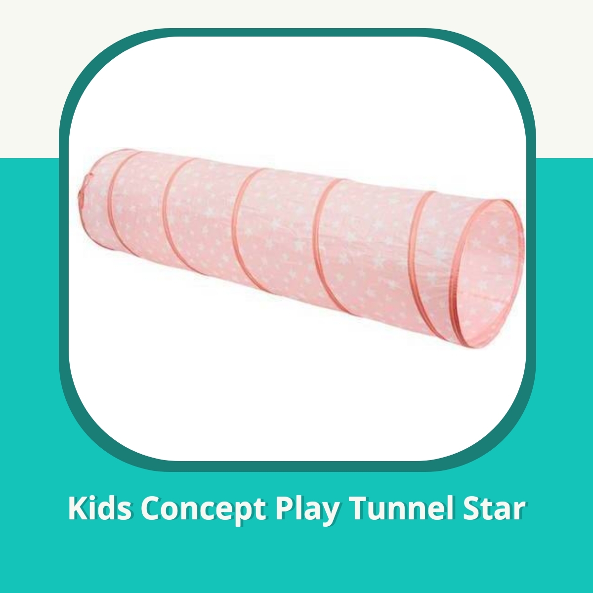 Anmeldelse af Kids Concept Play Tunnel Star