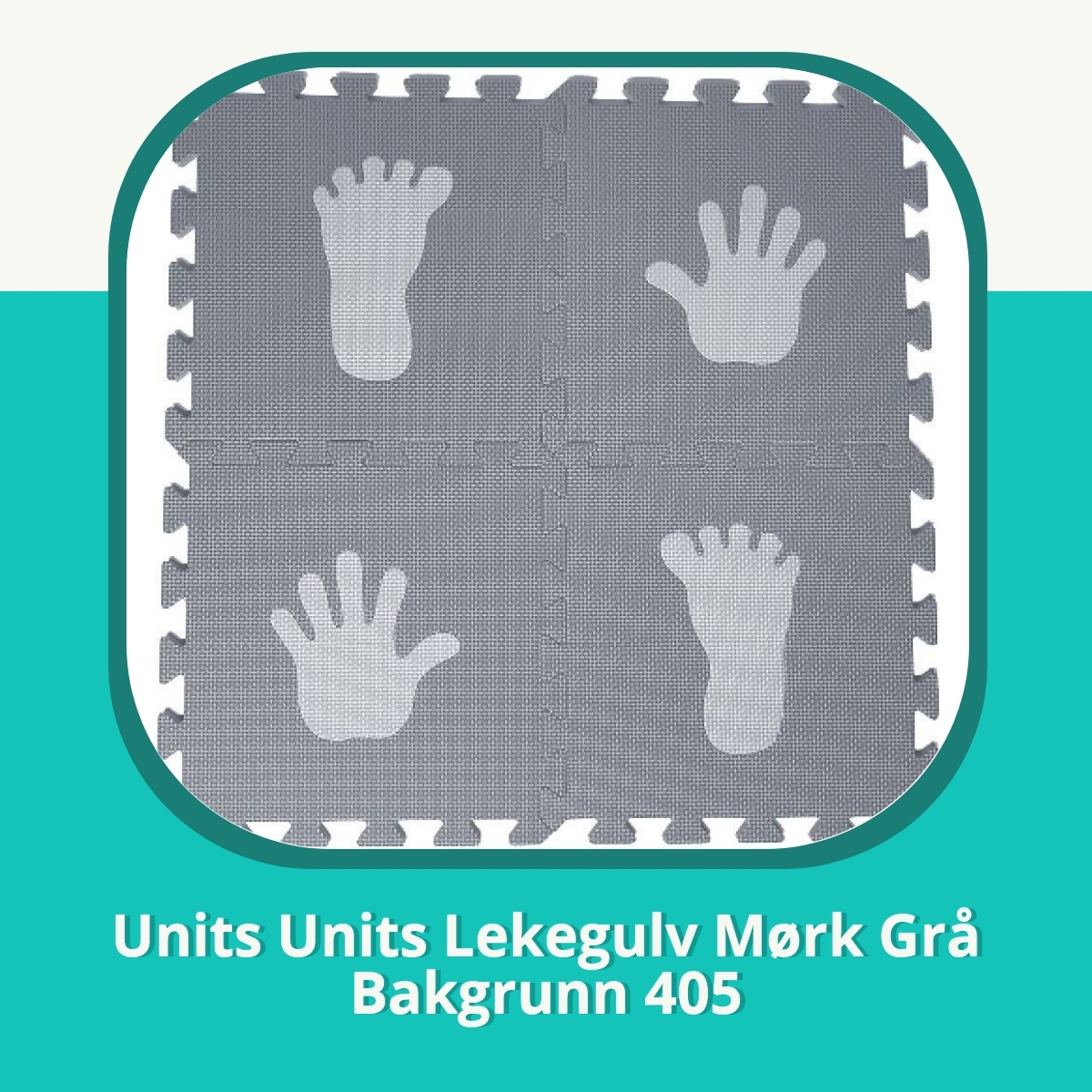 Anmeldelse af Units Units Lekegulv Mørk Grå Bakgrunn 405