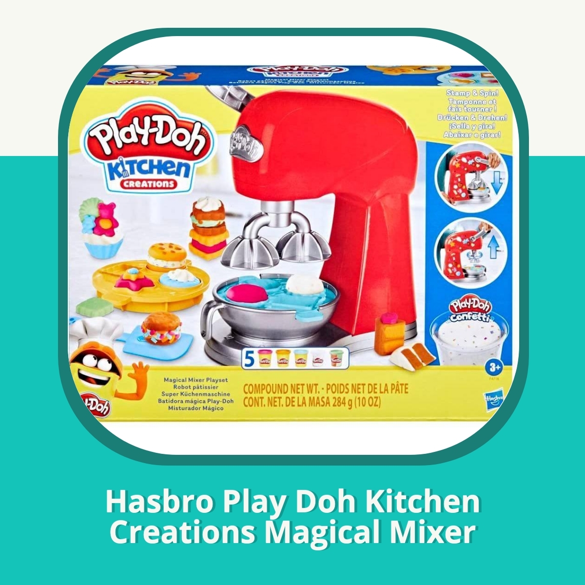 Recension af Hasbro Play Doh Kitchen Creations Magical Mixer