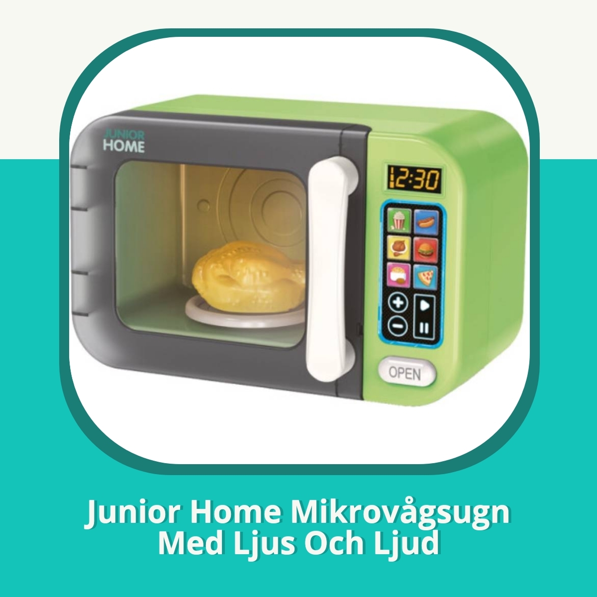 Recension af Junior Home Mikrovågsugn Med Ljus Och Ljud