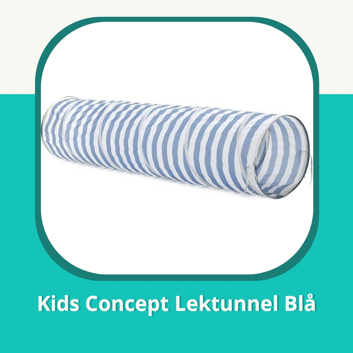 Recension af Kids Concept Lektunnel Blå