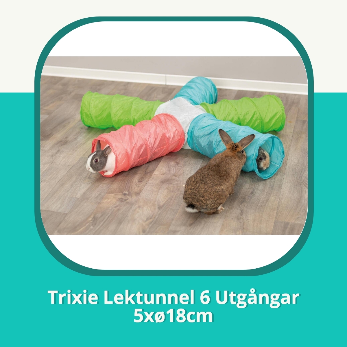 Recension af Trixie Lektunnel 6 Utgångar 5xø18cm