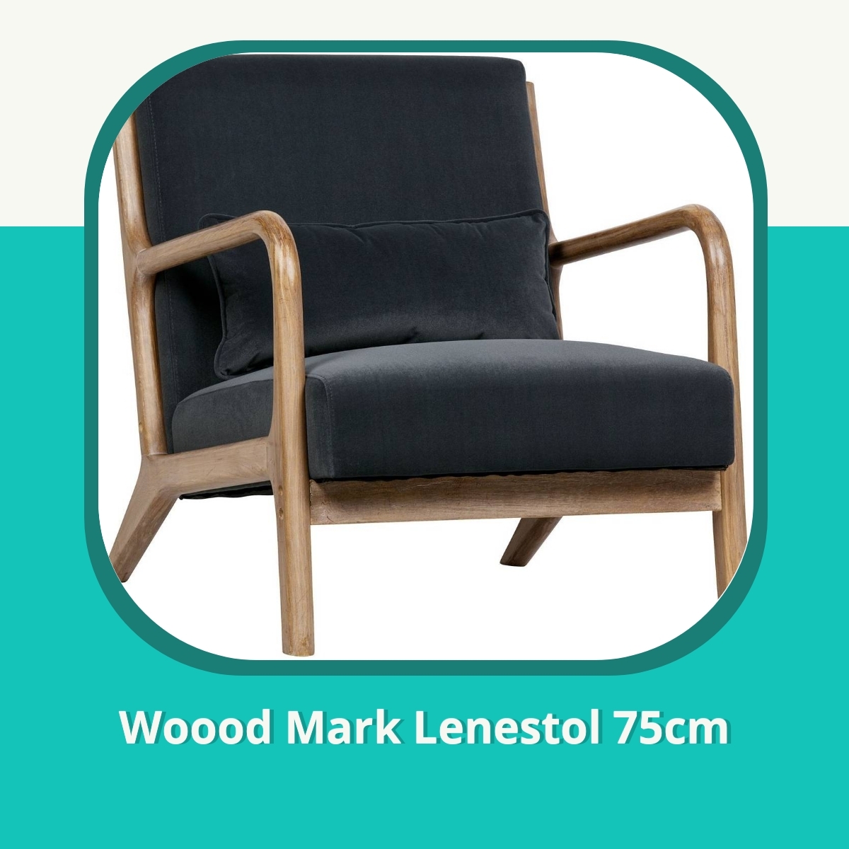 Anmeldelse Woood Mark Lenestol 75cm