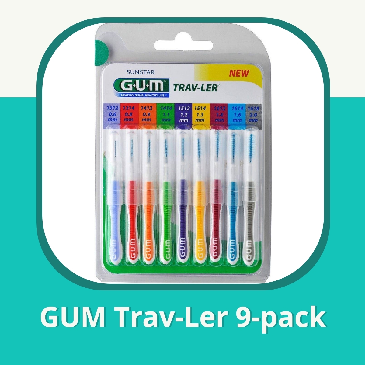 Recension af GUM Trav-Ler 9-pack