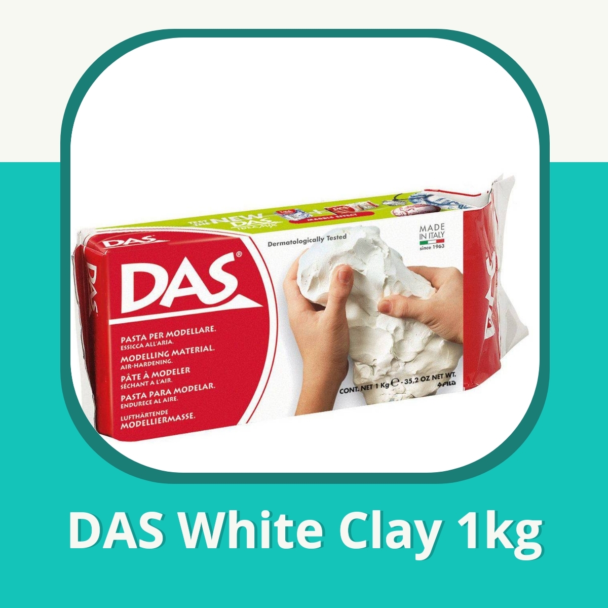 Anmeldelse af DAS White Clay 1kg