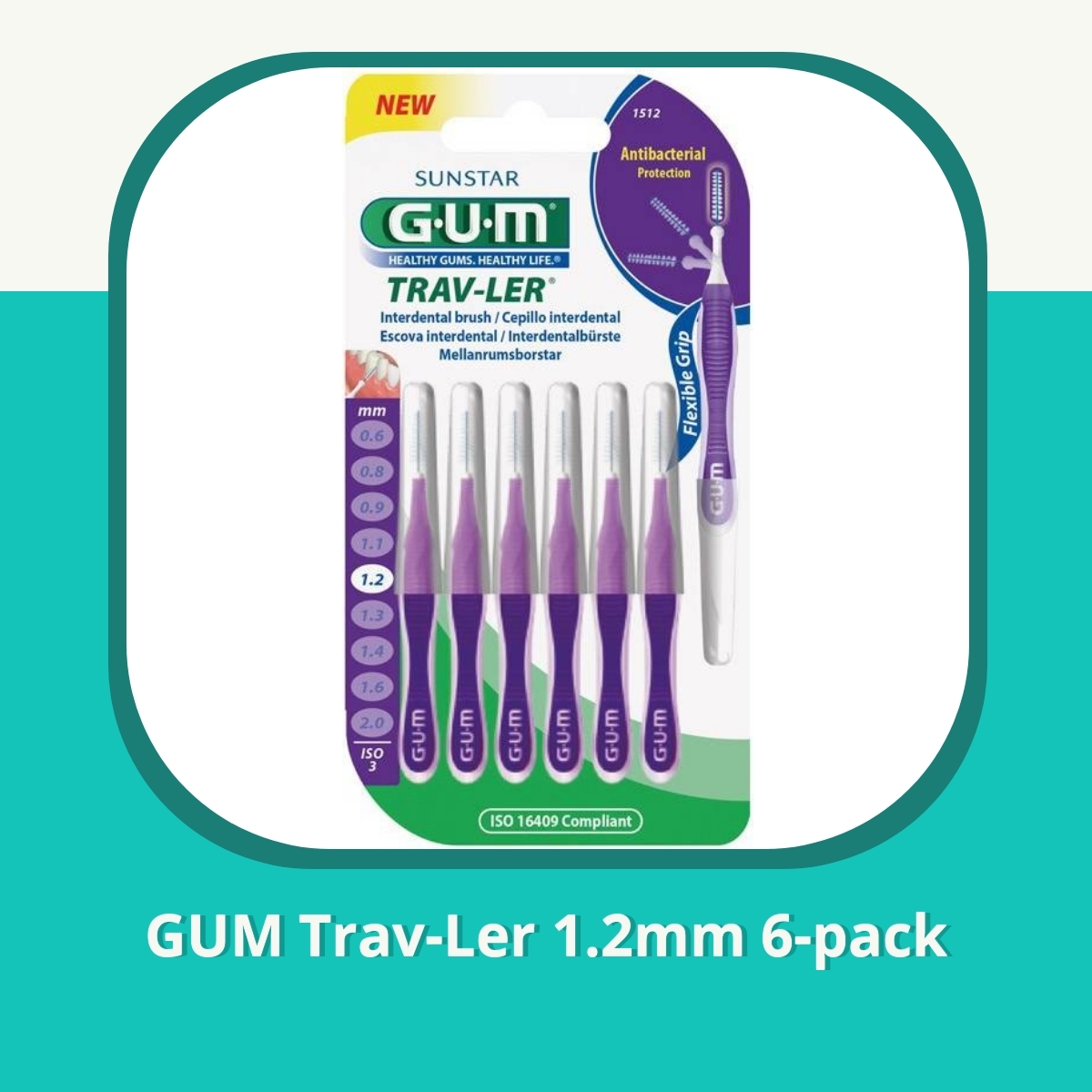 Recension af GUM Trav-Ler 1.2mm 6-pack
