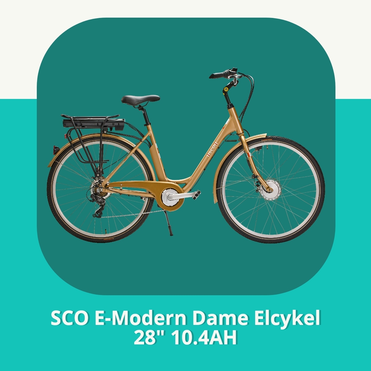 Anmeldelse af SCO E-Modern Dame Elcykel 28