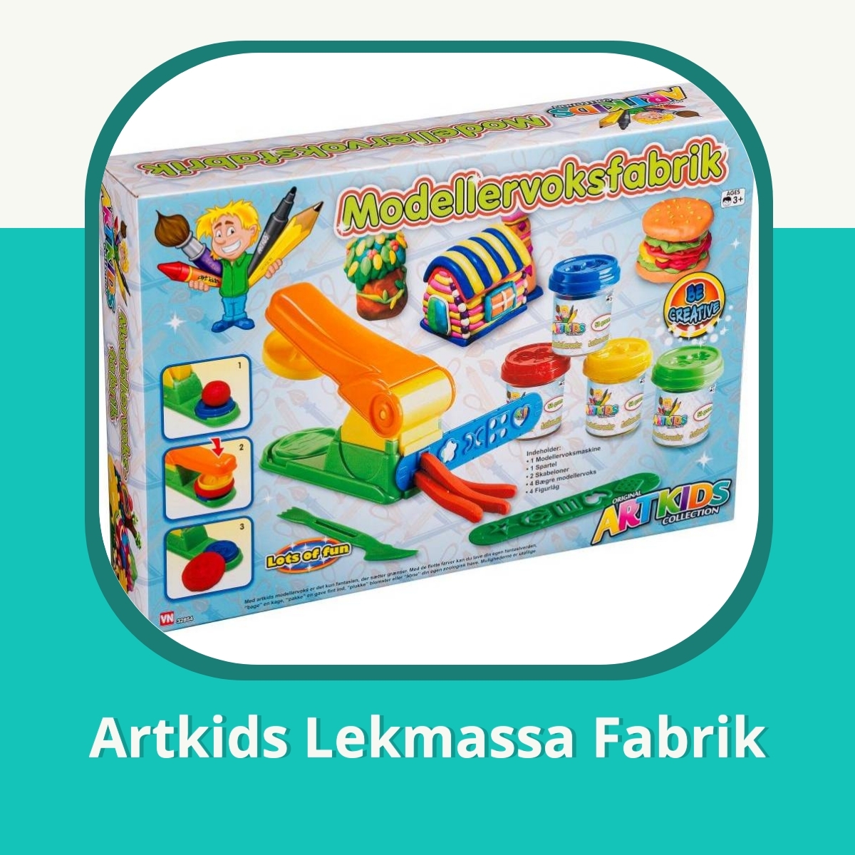 Recension af Artkids Lekmassa Fabrik