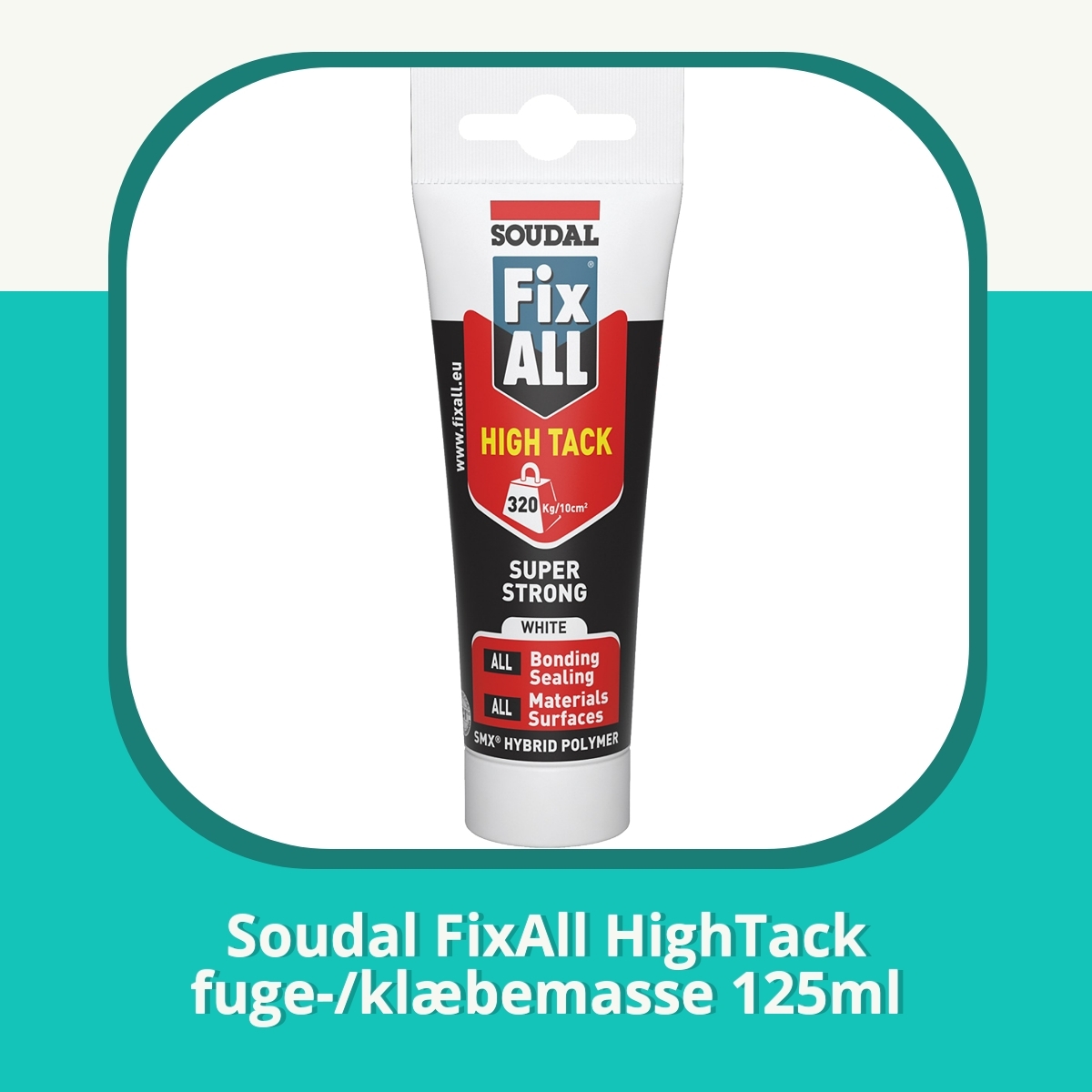 Recension Soudal FixAll HighTack fuge-/klæbemasse 125ml