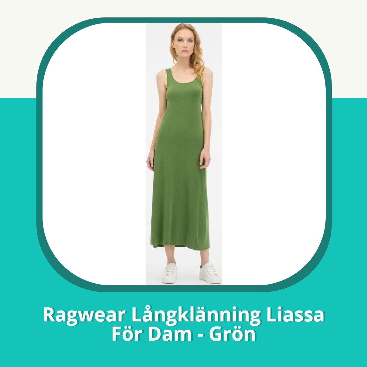 Recension af Ragwear Långklänning Liassa För Dam - Grön