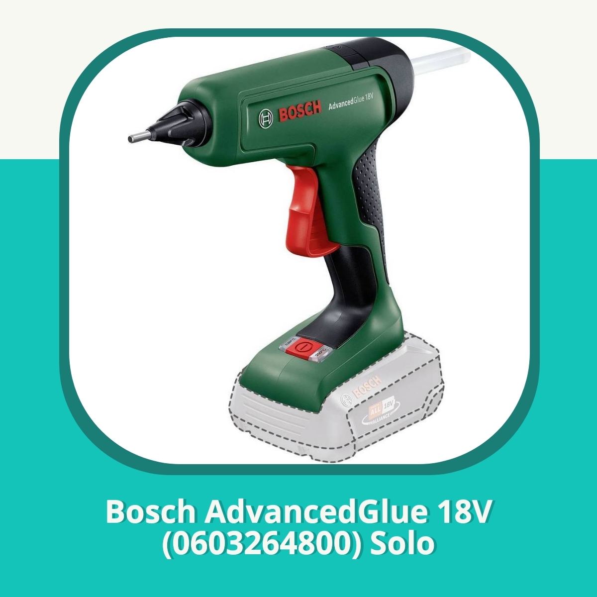 Anmeldelse af Bosch AdvancedGlue 18V (0603264800) Solo