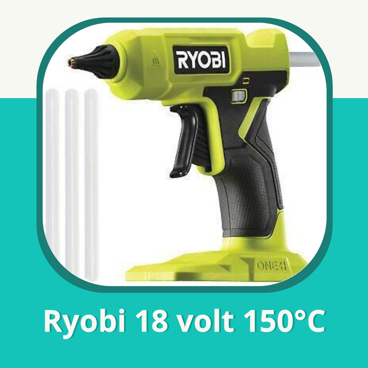 Anmeldelse af Ryobi 18 volt 150°C