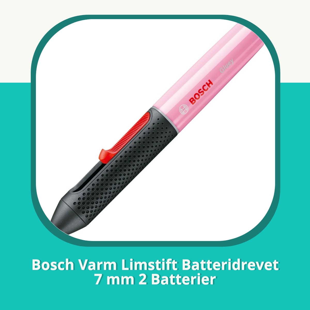 Anmeldelse af Bosch Varm Limstift Batteridrevet 7 mm 2 Batterier