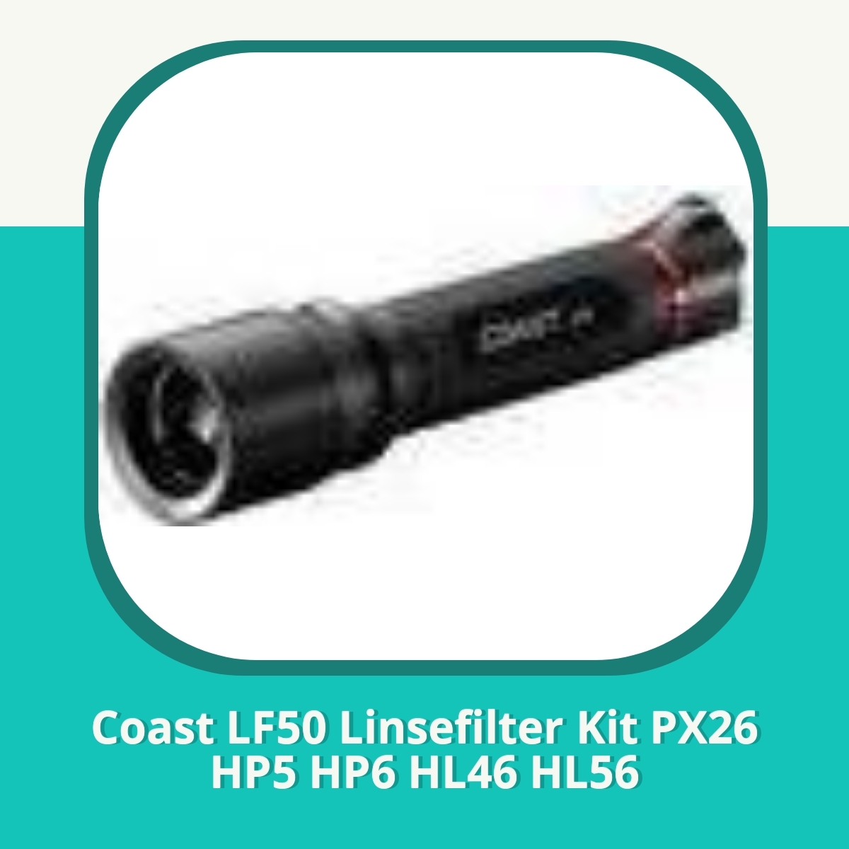 Anmeldelse af Coast LF50 Linsefilter Kit PX26 HP5 HP6 HL46 HL56