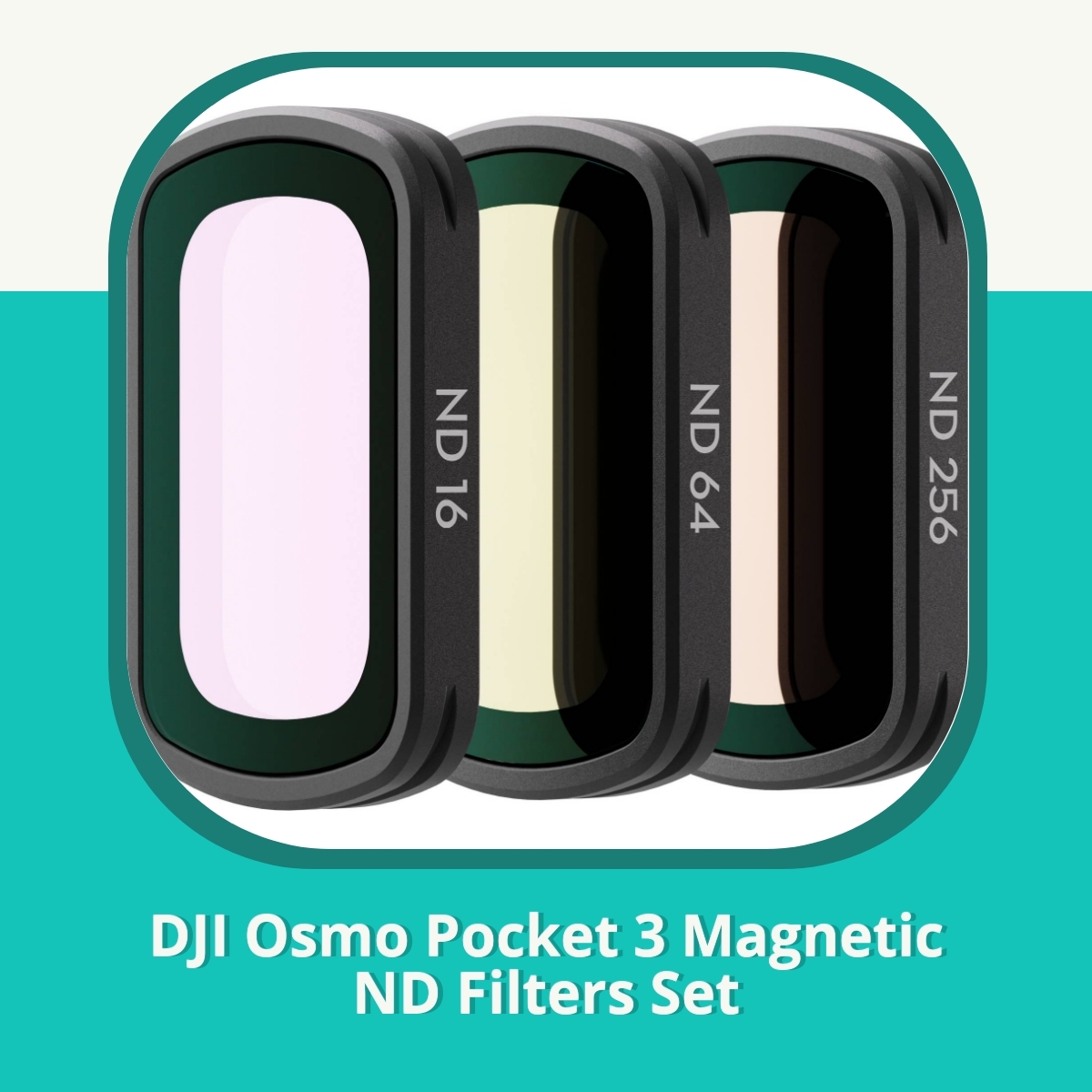 Recension af DJI Osmo Pocket 3 Magnetic ND Filters Set