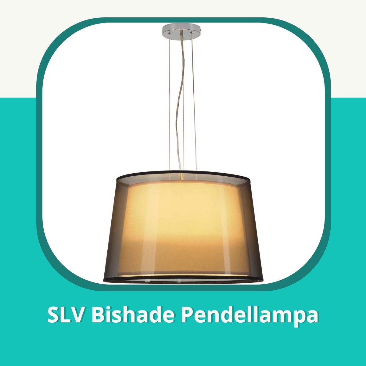 Recension af SLV Bishade Pendellampa