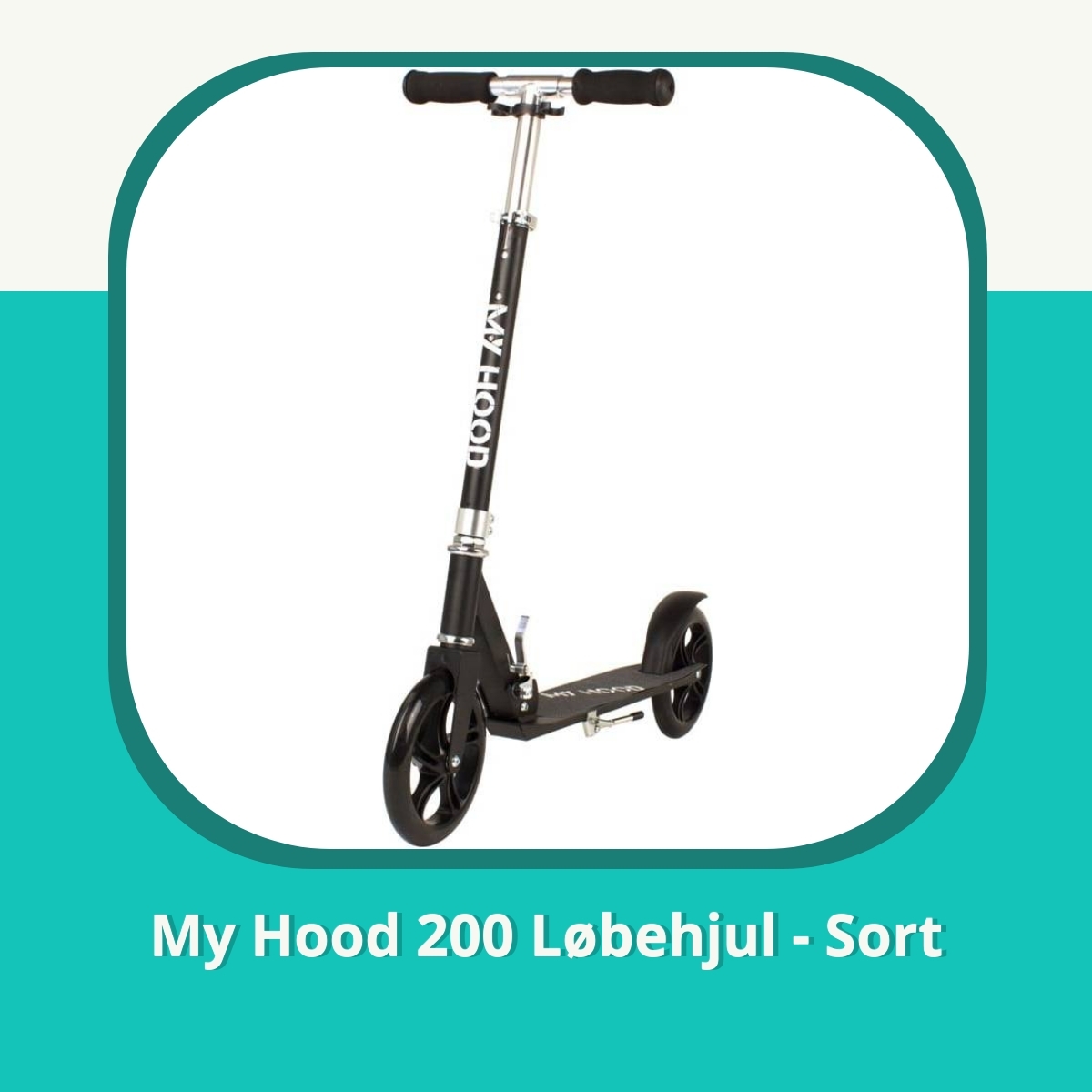 Anmeldelse af My Hood 200 Løbehjul - Sort